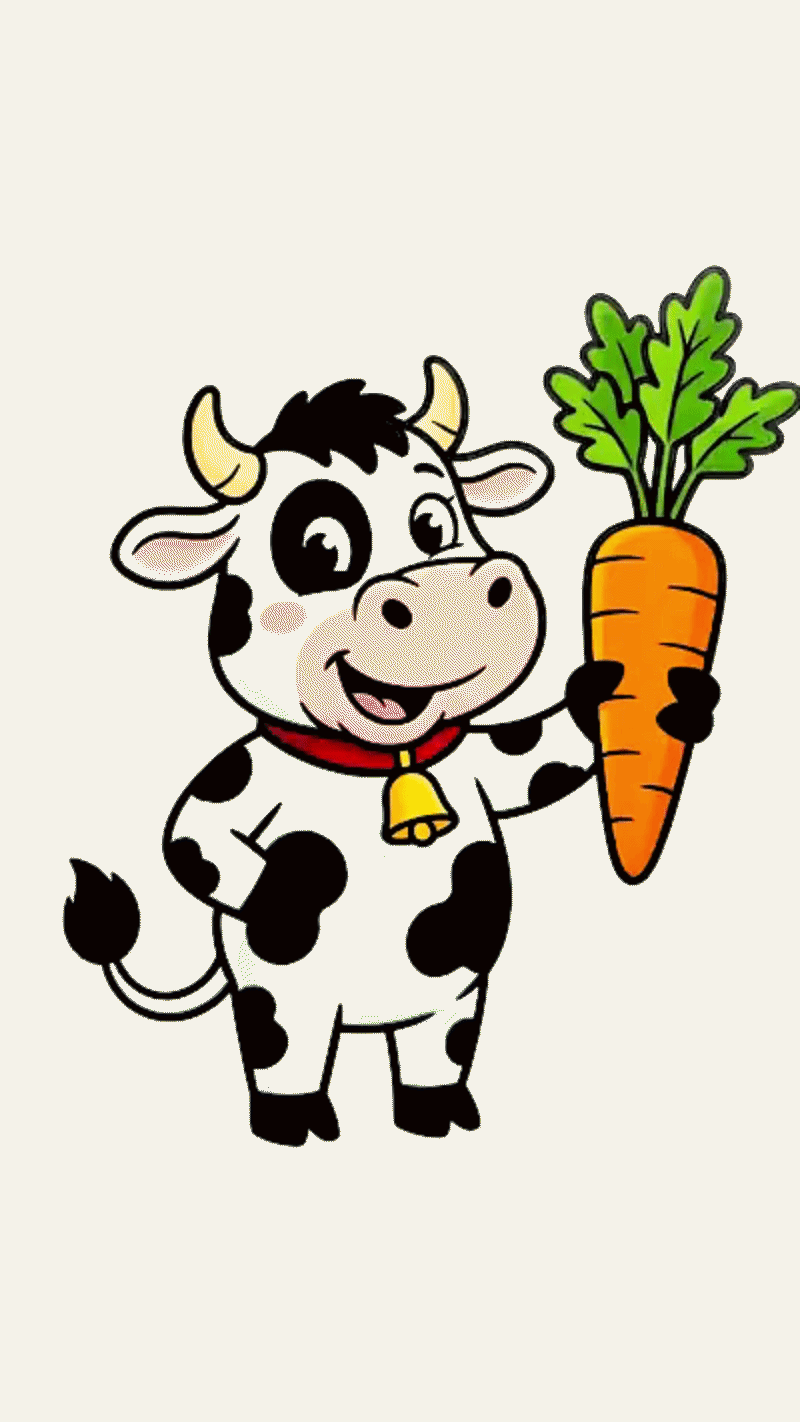 Dancing cow